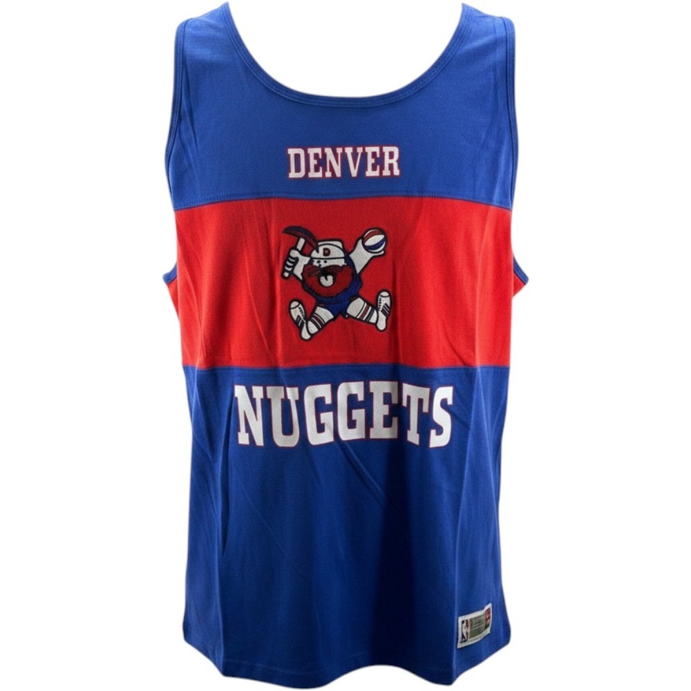 Mitchell & Ness Denver Nuggets Embroidered Retro NBA Tank Top Mens XLarge NEW